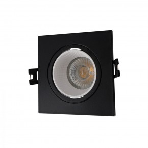 DK3071-BK+WH Встраиваемый светильник, IP 20, 10 Вт, GU5.3, LED, черный/белый, пластик в Лысьве - lysva.mebel24.online | фото