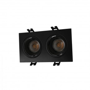 DK3072-BK Встраиваемый светильник, IP 20, 10 Вт, GU5.3, LED, черный/черный, пластик в Лысьве - lysva.mebel24.online | фото 1