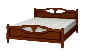 ЕЛЕНА-4 Кровать из массива (орех) в Лысьве - lysva.mebel24.online | фото 2