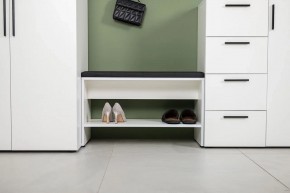 ЭЙР прихожая (модульная) Белый Шагрень в Лысьве - lysva.mebel24.online | фото 23