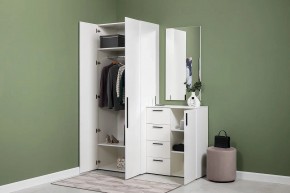 ЭЙР прихожая (модульная) Белый Шагрень в Лысьве - lysva.mebel24.online | фото 24