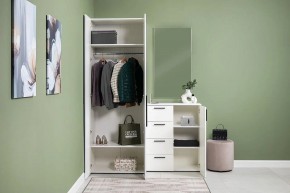 ЭЙР прихожая (модульная) Белый Шагрень в Лысьве - lysva.mebel24.online | фото 25