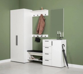 ЭЙР прихожая (модульная) Белый Шагрень в Лысьве - lysva.mebel24.online | фото 28