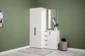 ЭЙР прихожая (модульная) Белый Шагрень в Лысьве - lysva.mebel24.online | фото 3