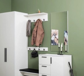 ЭЙР прихожая (модульная) Белый Шагрень в Лысьве - lysva.mebel24.online | фото 33