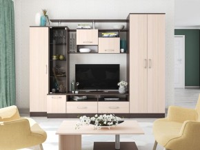 Гостиная Оскар-5 венге/дуб молочный в Лысьве - lysva.mebel24.online | фото 1