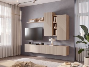 Гостиный модуль Эмилия ГМ-12 (Дуб смоки/Айриш (MF03)) в Лысьве - lysva.mebel24.online | фото 3