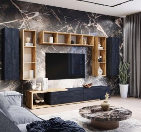 ХЛОЯ Гостиная (Дуб Вотан/Обсидиан) модульная в Лысьве - lysva.mebel24.online | фото 10