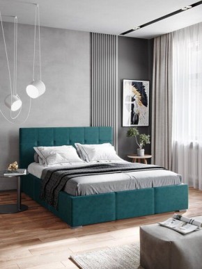 Интерьерная Кровать Рио 1.6 Ортопед на опорах Бирюзовый в Лысьве - lysva.mebel24.online | фото