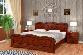 КАРИНА-8 Кровать из массива (Орех) в Лысьве - lysva.mebel24.online | фото