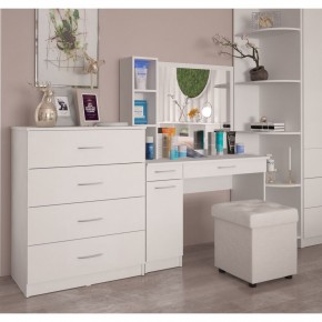 Комод 800 Париж (Белый тиснение) в Лысьве - lysva.mebel24.online | фото 5