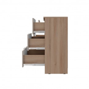 Комод Эмилия КМ-04 (Дуб смоки/Айриш (MF03)) в Лысьве - lysva.mebel24.online | фото 3