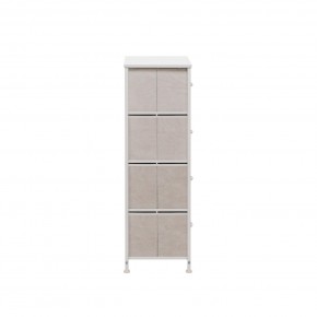 Комод Leset Линкс 4 ящ. (к/з), Каркас Белый, ящики Белые в Лысьве - lysva.mebel24.online | фото 4