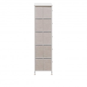 Комод Leset Линкс 5 ящ. (к/з), Каркас Белый, ящики Белые в Лысьве - lysva.mebel24.online | фото 5