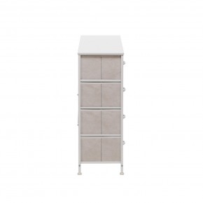 Комод Leset Линкс 8 ящ. (к/з), Каркас Белый, ящики Белые в Лысьве - lysva.mebel24.online | фото 5
