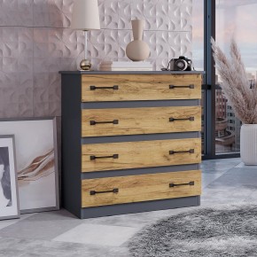Комод Лофт (графит/крафт) в Лысьве - lysva.mebel24.online | фото 3