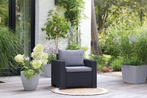 Комплект кресел Калифорния (California chair) графит в Лысьве - lysva.mebel24.online | фото 1