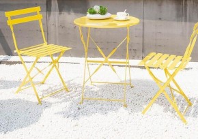 Комплект садовой мебели OTS-001R (стол + 2 стула) металл в Лысьве - lysva.mebel24.online | фото 9