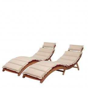 Комплект шезлонги и столик AFM-803A-T133 Beige (2+1) в Лысьве - lysva.mebel24.online | фото 2