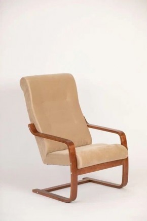 Кресло для отдыха (пружинка) РЕЛАКС 37-Т-Б (песок) в Лысьве - lysva.mebel24.online | фото