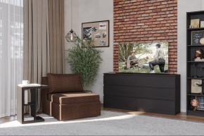 Кресло для отдыха Йоки коричневое, ткань рогожка в Лысьве - lysva.mebel24.online | фото 4