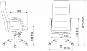 Кресло для руководителя T-9927SL/Ivory в Лысьве - lysva.mebel24.online | фото 6