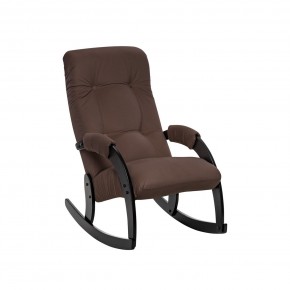 Кресло-качалка Модель 67 Венге, ткань V 26 в Лысьве - lysva.mebel24.online | фото