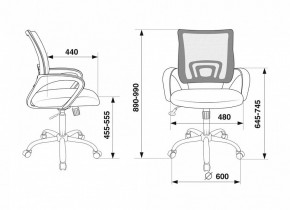 Кресло компьютерное CH-695N/SL/BL/TW-11 в Лысьве - lysva.mebel24.online | фото 6