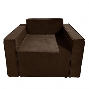 Кресло-кровать Принц КК1-ВК (велюр коричневый) в Лысьве - lysva.mebel24.online | фото