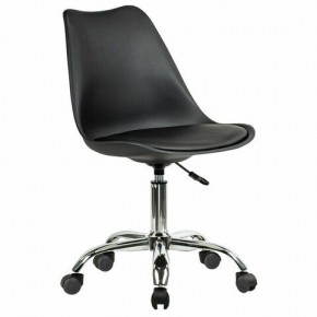 Кресло стул BRABIX "Eames MG-310 CH", хром, пластик черный, экокожа черная, 532925 в Лысьве - lysva.mebel24.online | фото 2