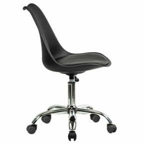 Кресло стул BRABIX "Eames MG-310 CH", хром, пластик черный, экокожа черная, 532925 в Лысьве - lysva.mebel24.online | фото 3