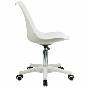 Кресло стул BRABIX "Eames MG-310 PL", пластик белый, экокожа белая, 532926 в Лысьве - lysva.mebel24.online | фото 3