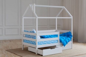 Кровать-домик 80*190 Белый в Лысьве - lysva.mebel24.online | фото 4