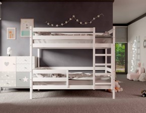 Кровать двухъярусная без крыши 80*160 Белый в Лысьве - lysva.mebel24.online | фото 2