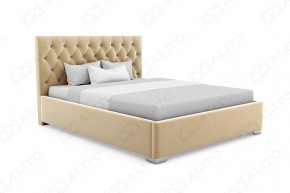Кровать Ева интерьерная +основание (160х200) 1 кат. ткани в Лысьве - lysva.mebel24.online | фото