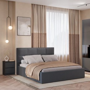 Кровать Линда КР-16 (Графит) 1600 в Лысьве - lysva.mebel24.online | фото 2