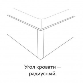 Кровать "Милана" с мягкой спинкой БЕЗ основания 1400х2000 в Лысьве - lysva.mebel24.online | фото 3