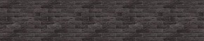 Кухонный фартук 610х3000х1,5 (композит) КМ Кирпич графит в Лысьве - lysva.mebel24.online | фото