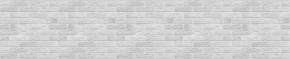 Кухонный фартук 610х3000х1,5 (композит) КМ Кирпич серый в Лысьве - lysva.mebel24.online | фото