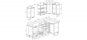 Кухонный гарнитур Антик 2200*1000 (Стол. 38мм) в Лысьве - lysva.mebel24.online | фото 2