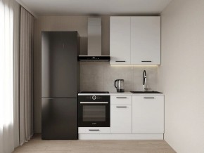 Кухонный гарнитур Белый Глянец 1600 h950 (Стол. 26мм) в Лысьве - lysva.mebel24.online | фото 1