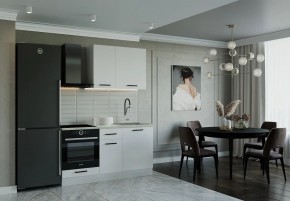 Кухонный гарнитур Белый Глянец 1600 (Стол. 26мм) в Лысьве - lysva.mebel24.online | фото