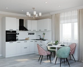 Кухонный гарнитур Белый Глянец 2400*1600 (Стол. 38мм) в Лысьве - lysva.mebel24.online | фото