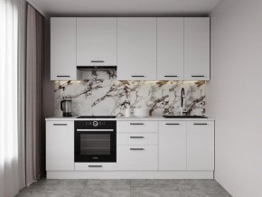 Кухонный гарнитур Белый Глянец 2400 h950 (Стол. 26мм) в Лысьве - lysva.mebel24.online | фото