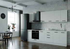 Кухонный гарнитур Белый Глянец 2800 (Стол. 26мм) в Лысьве - lysva.mebel24.online | фото