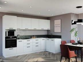 Кухонный гарнитур Белый Глянец 3200*1400 (Стол. 38мм) в Лысьве - lysva.mebel24.online | фото 1