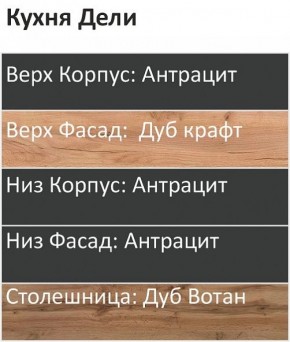 Кухонный гарнитур Дели 1000 (Стол. 38мм) в Лысьве - lysva.mebel24.online | фото 3