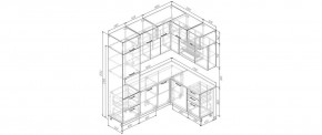 Кухонный гарнитур Элеганция  2200*1700 (Стол. 38мм) в Лысьве - lysva.mebel24.online | фото 2