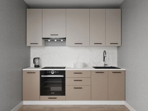 Кухонный гарнитур Каппучино 2400 h950 (Стол. 26мм) в Лысьве - lysva.mebel24.online | фото