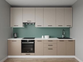 Кухонный гарнитур Каппучино 3000 h950 (Стол. 26мм) в Лысьве - lysva.mebel24.online | фото